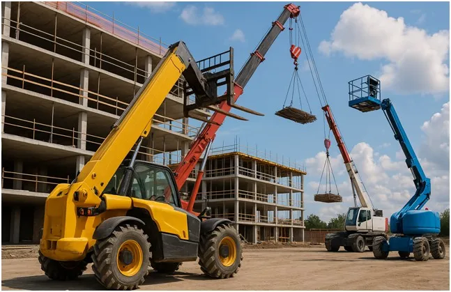Guida al noleggio di mezzi per il sollevamento in cantiere: 4 consigli indispensabili